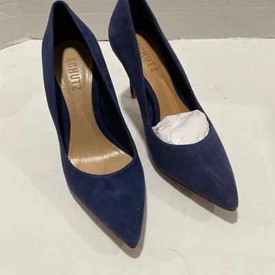 Zapatos de salón Schutz para mujer color azul talla 6,5 Foto 1 de 4