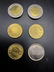 Egypt coin set ~  6 UNC coin set - Picture 1 of 2