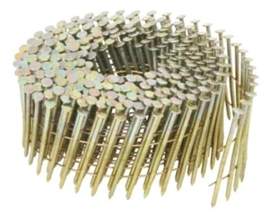 Grip Rite 15⁰ Wire Weld Coil Nails Galvanized 2" x 0.92" - Ring Shank 3000pcs - Picture 1 of 5