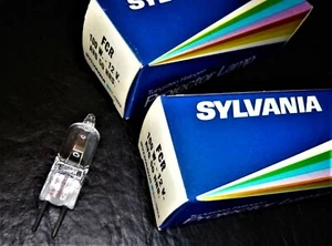 2 ( TWO ) Genuine Sylvania FCR - 12V - 100W New ! - Picture 1 of 2