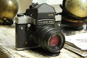 KIEV-60 TTL MEDIUM Format camera 6x6 Soviet camera + lens VOLNA-3 - Picture 1 of 18