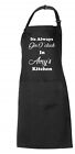 Personalised Adult Apron Christmas Gift Gin Funny Alcohol Cooking Baking Unisex