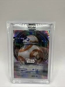 2022 Topps Star Wars Signature Series Blue #/50 Brian Herring BB-8 Auto - Picture 1 of 4