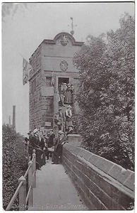 1905 Tuck Silverette Postcard KING CHARLES TOWER Phoenix Chester England Unused - Picture 1 of 4