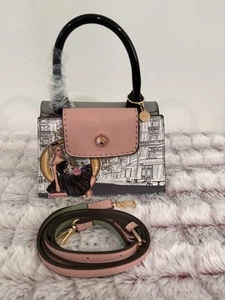 Nicole Lee USA “Dreaming the City” Olivia Mini Crossbody (7”L x 2.5”W x 4.5”H) - Picture 1 of 17