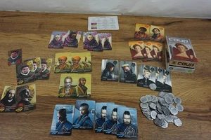 Coup Card Game Kicksterter version with exclusive promos and tokens - Picture 1 of 16