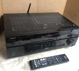 Yamaha RX-V483 5.1 Ch 4K Network Receiver w/Wi-Fi, Bluetooth, MusicCast Working - Picture 1 of 16