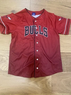 Kids Red Chicago Bulls NBA Jersey boys size XXL 18-20 fair condition - Image 1 of 4