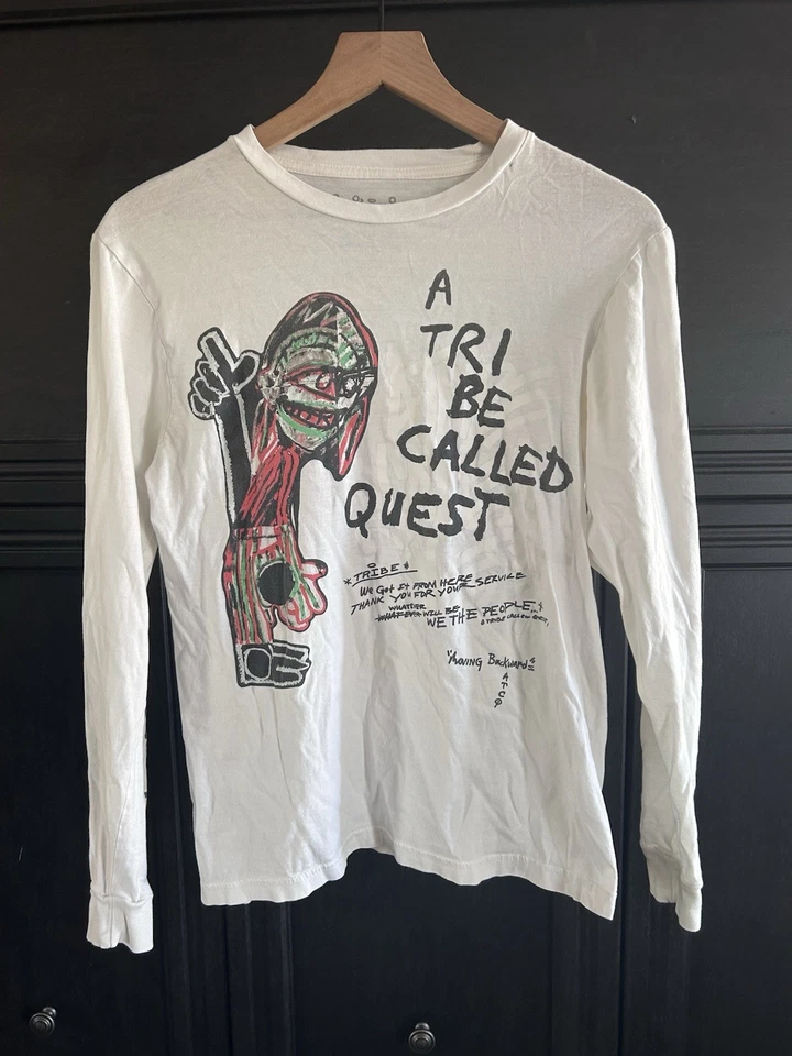 Camiseta gráfica A Tribe Called Quest manga larga talla pequeña golosina dos mangas S Foto 1 de 4