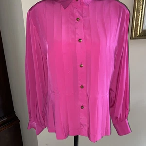 Josephine Chaus Damen Bluse einzigartiger Stil und Schläge Größe 14 rosa - Bild 1 von 7