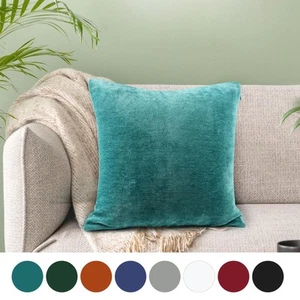 Soft Chenille Throw Pillow Covers Water Repellent for Sofa - Bild 1 von 19