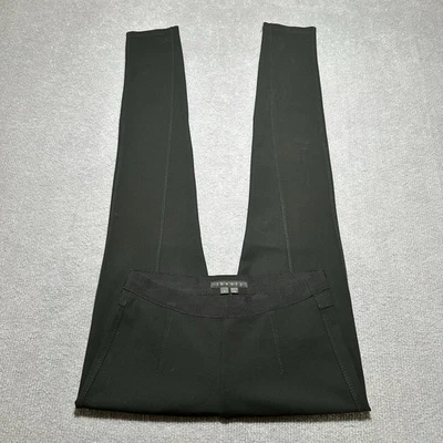 Theory Leggings Elásticos Pantalones Negros Pull On Cómodos Negocios Informales Talla P * Foto 1 de 4