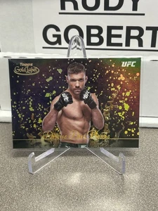 2024 Topps UFC Gold Label Dricus Du Plessis Gold Splatter SSP - Picture 1 of 3