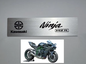 Kawasaki 1/12 Bike MotoGP Metal Name Plate Plaque for Tamiya Hasegawa Minichamps - Picture 1 of 6