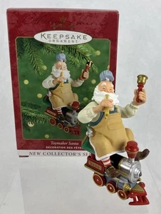 TOYMAKER SANTA 2000 Hallmark Andenken Weihnachtsschmuck 1. in Serie Zug - Bild 1 von 9