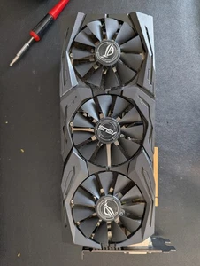 ASUS Strix GTX 1080 Ti 11GB Graphics Card NVIDIA GeForce RGB ROG Gaming - Picture 1 of 12