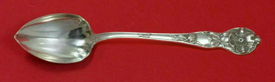 Wild Rose by Watson Sterling Silver Grapefruit Spoon Fluted Custom Made 5 3/4" - Image 1 of 1