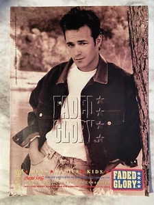 Luke Perry Faded Glory Magazine Ad - 1993. - Picture 1 of 1