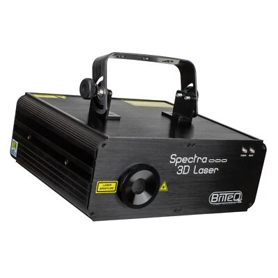 Briteq SPECTRA-3D Laser 480mW RGB Colour DJ Disco Hyper 3D  - Image 1 of 4