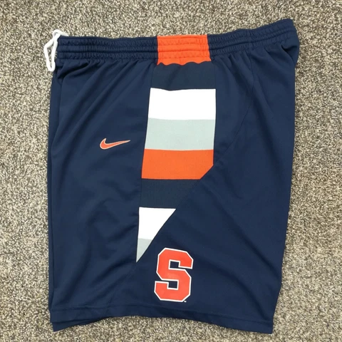 Syracuse Orange Shorts Nike Team Basketball Navy Blue Mens XL Cover