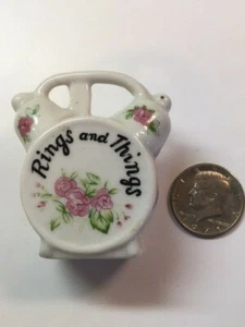 Guardián de anillos de cerámica vintage - anillos y cosas - Imagen 1 de 4