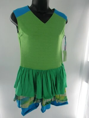 Vestido para niña sin mangas estampado floral en capas talla grande nuevo con etiquetas Foto 1 de 4