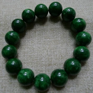 Pulsera, pulsera de jade, pulsera de jade de Myanmar, pulsera para hombre y mujer - Imagen 1 de 5