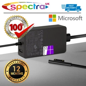 Adaptador Cargador de Fuente de Alimentación Genuino Original Microsoft Surface Pro 4 Tablet 65W - Imagen 1 de 6
