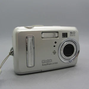 Kodak Digital Camera EasyShare CX7525 5.0MP Silver Tested - Picture 1 of 8