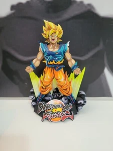Bandai Dragon Ball Fighterz Collectors Edition 9" Goku Statue Only Super Saiyan - Picture 1 of 7