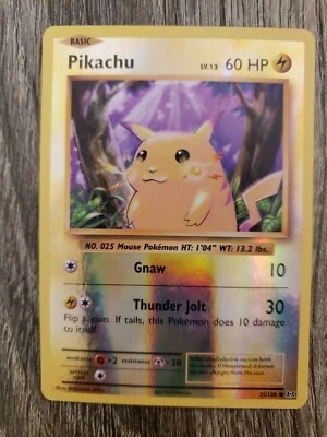 Pokemon Pikachu 35/108 Mint condition 2016 evolutions. - Image 1 of 2