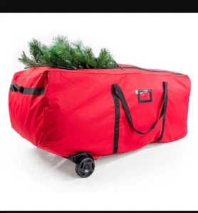 Santa’s Bags Christmas Tree Storage Bag On Wheels - Picture 1 of 3