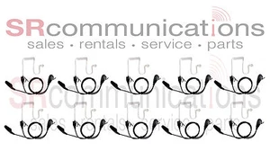 Menge 10 Zweidraht Mikrofon Headset Motorola HT750 HT1250 HT1250LS MTX8250 MTX9250 - Bild 1 von 1