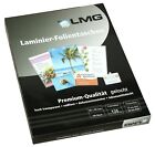 LMG LMG65X95-125SL Laminating Pouches 65 x 95 mm 2 x 125 mic with Slotted Hole P