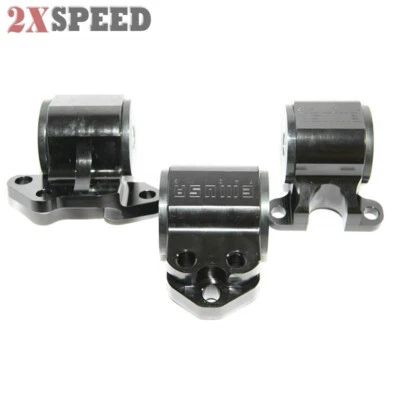 Nuevo kit de montaje de motor de aluminio de poliuretano Billet de 3 pernos 75A para Honda B/D 92-95 Foto 1 de 4