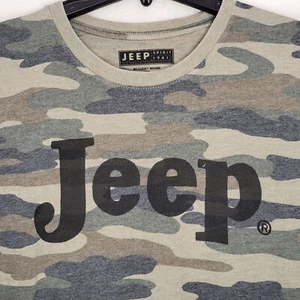 Camisa Lucky Brand JEEP SPIRIT Para Hombre Extra Grande XL Verde Camuflaje Informal 4X4 FCA NUEVA CON ETIQUETAS - Imagen 1 de 12