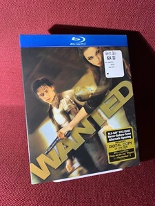 WANTED Blu-Ray + DVD 2008 W/ Embossed Slipcover CLEAN - Picture 1 of 8