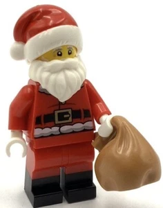 Lego Neu Weihnachtsmann mit Tasche Minifigur - Bild 1 von 1