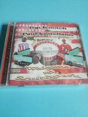 Top Knotch & Paul Kastellano ‎– Welcome To Southpark SEALED CD Houston Rap - Imagem 1 de 4