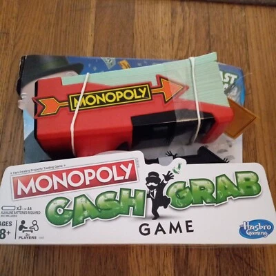 MONOPOLY CASH GRAB GAME Hasbro NEW Sealed - Image 1 of 4