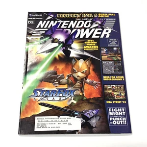 Nintendo Power Magazine Volume 189 Starfox + Wario NBA Street Poster Gamecube - Picture 1 of 5