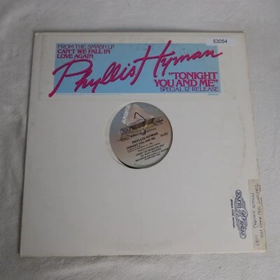 Phyllis Hyman Tonight You And Me PROMO SINGLE Vinyl Record Album - Image 1 of 4