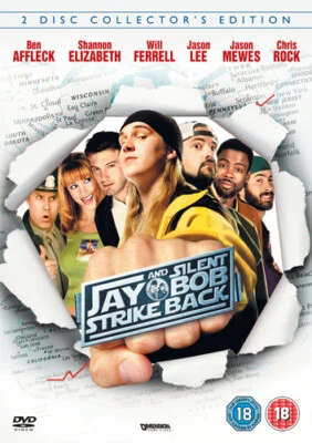 Jay and Silent Bob Strike Back DVD (2002) Kevin Smith cert 18 2 discs - Image 1 of 2