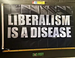 Liberals Suck Flag FREE FIRST CLASS SHIP! Liberalism Desantis Trump USA Sign 3x5 - Picture 1 of 1