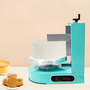 Birthday Cake Cream Smooth Coating Decoration Spreading Machine 60-320rpm Green - Picture 1 of 21