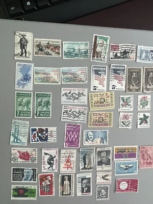 US  43 Stamps 1964 - 1965, Mints, Precancel,used,see Photos - Image 1 of 4