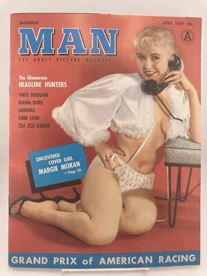 MODERN MAN MAGAZINE April 1959 Cheesecake Margie Moran, Diana Dors Foto 1 de 4