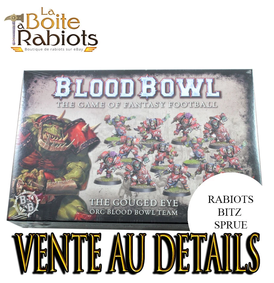 Blood Bowl The Gouged Eye Vente au détails Rabiots Bitz sprue