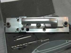 Hoppe Tür Bohrlehre für Objekt und,Innentür-Grt, Schutzbeschläge, Bohrschablone - Picture 1 of 4