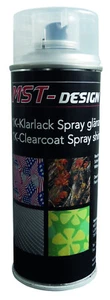 MST-Design Klarlack Spray 1K glänzend Autolack Sprühdose 400 ml Lack farblos - Bild 1 von 5